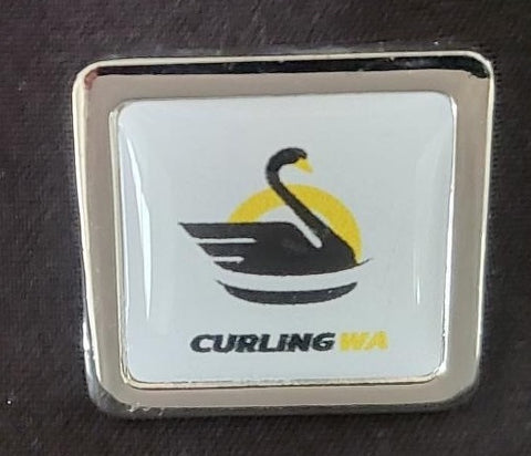 Curling WA Club Pin